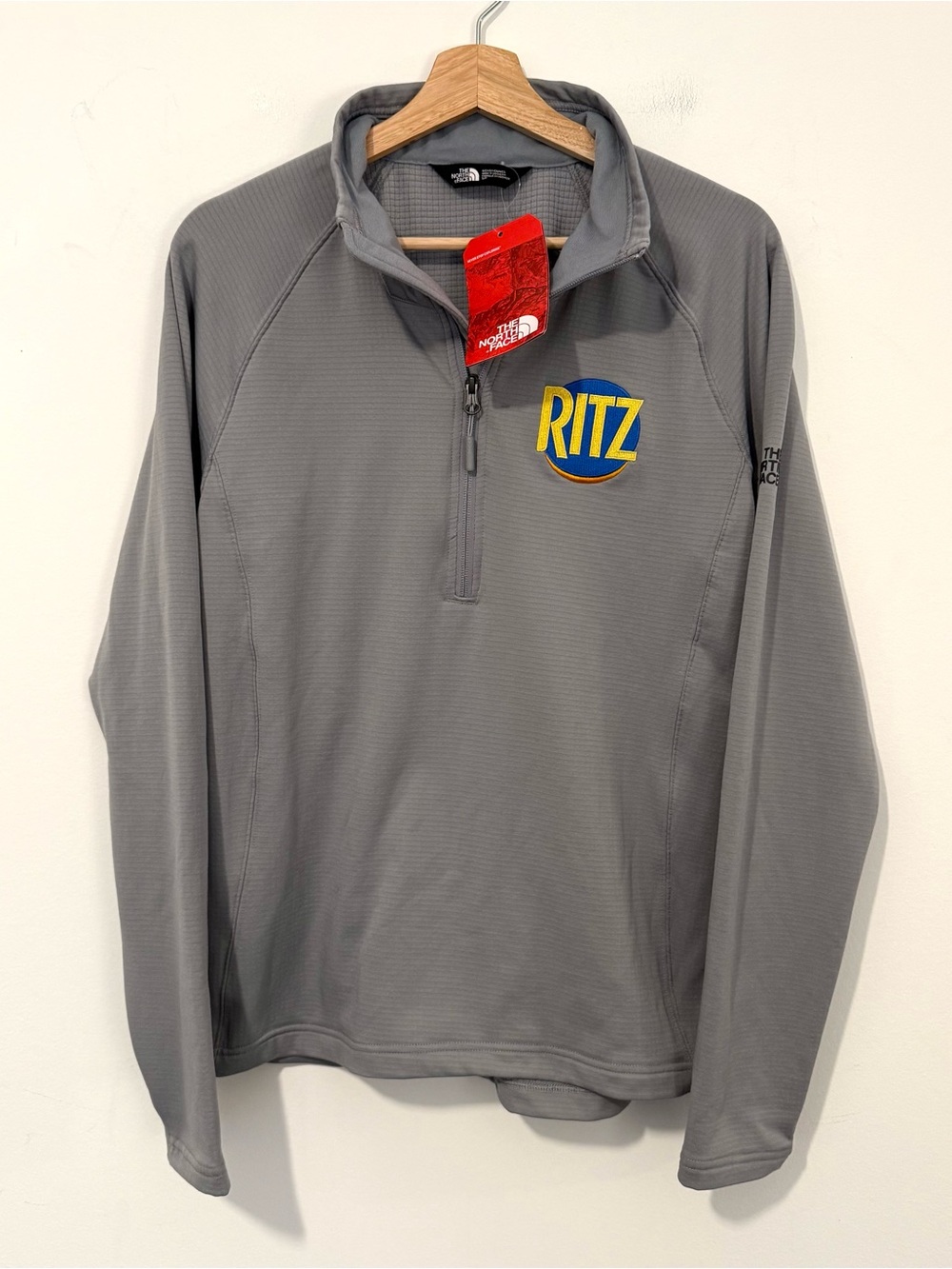 NWT The North Face Men’s Mountain Peaks Quarter Zip Fleece Pullover